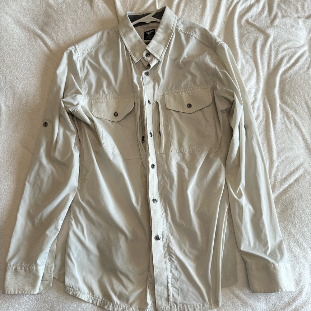 Kuhl long sleeve technical buttondown - small